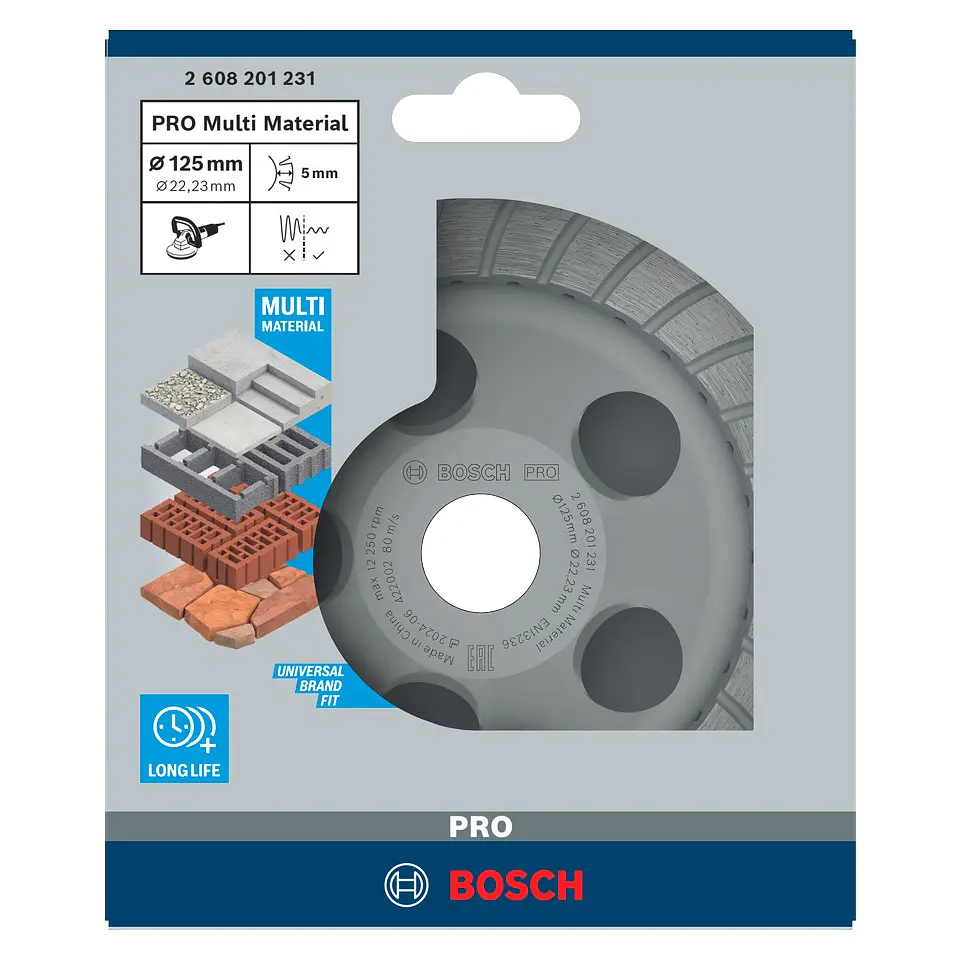 Mó 115mm PRO Concrete BOSCH  4