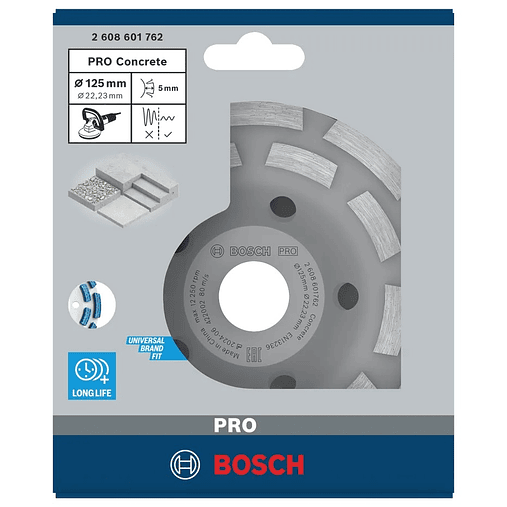 Mó 125mm PRO Concrete BOSCH 4