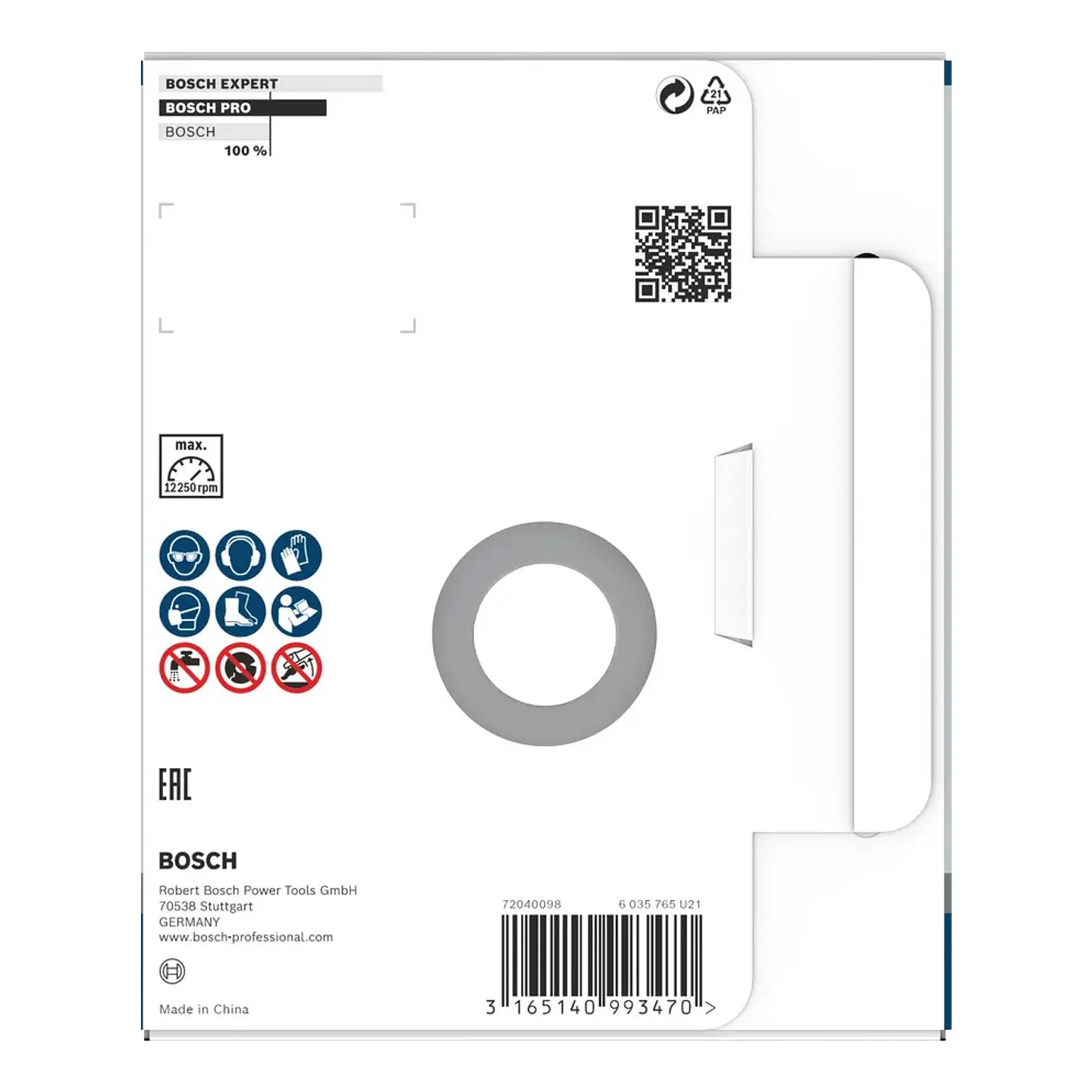 Mó 125mm PRO Concrete BOSCH 3