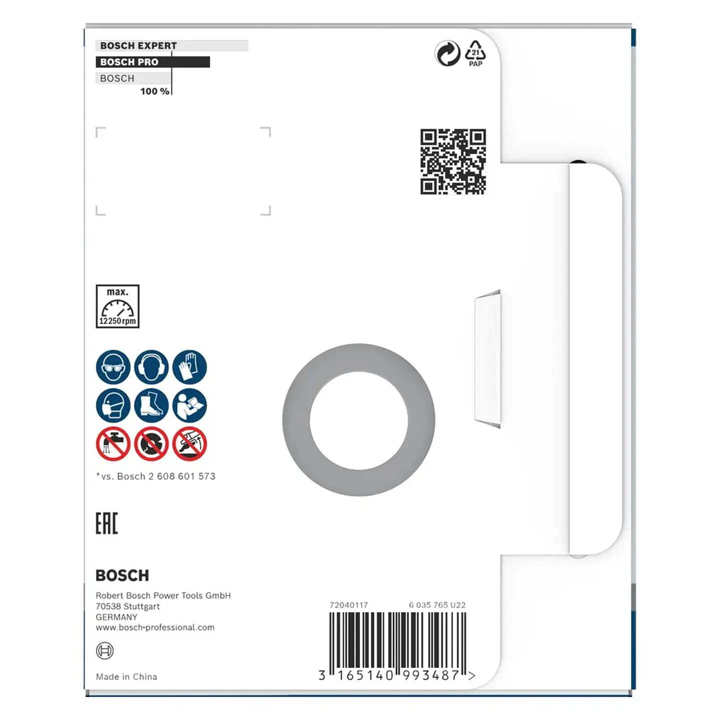 Mó 125mm PRO Concrete BOSCH  3