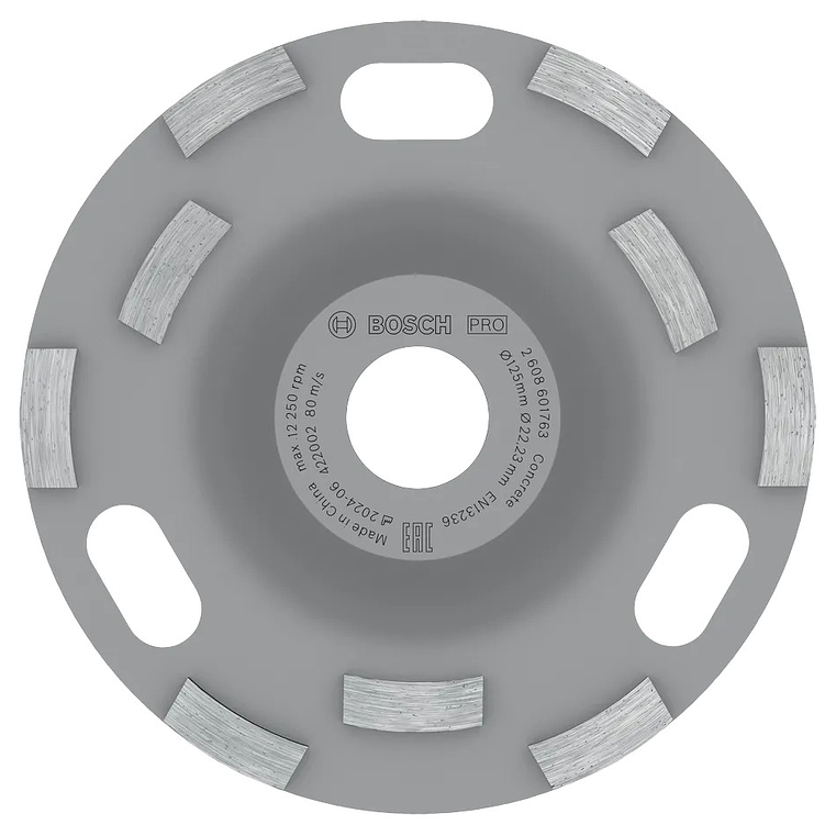 Mó 125mm PRO Concrete BOSCH  1