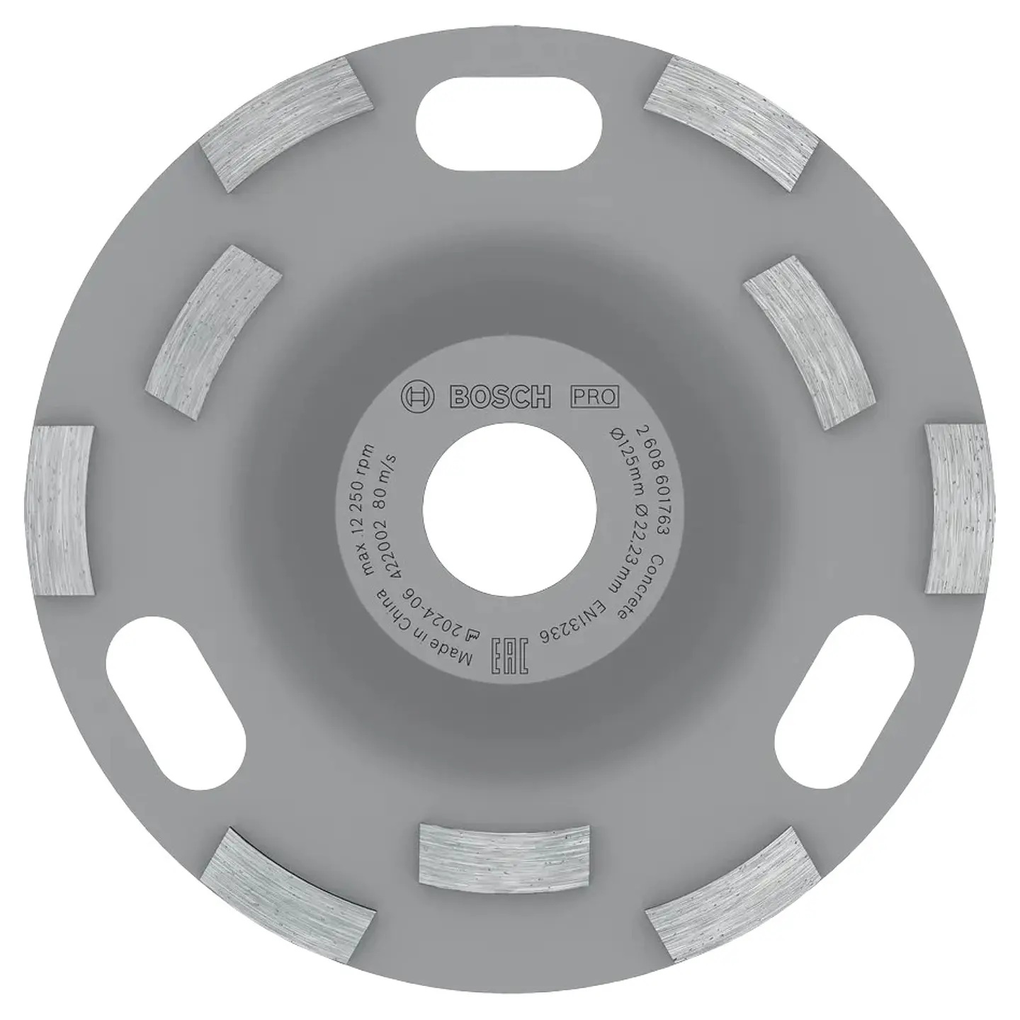 Mó 125mm PRO Concrete BOSCH  1