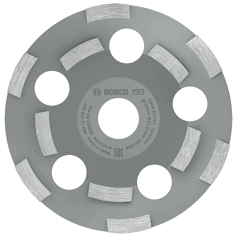 Mó 125mm PRO Abrasive BOSCH 