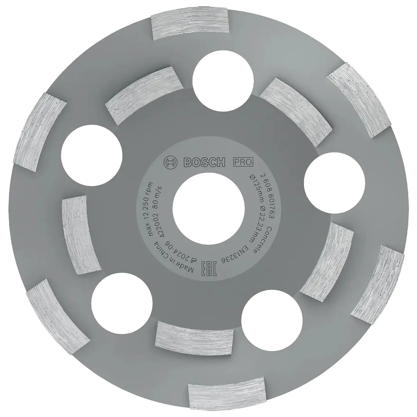 Mó 125mm PRO Abrasive BOSCH  1