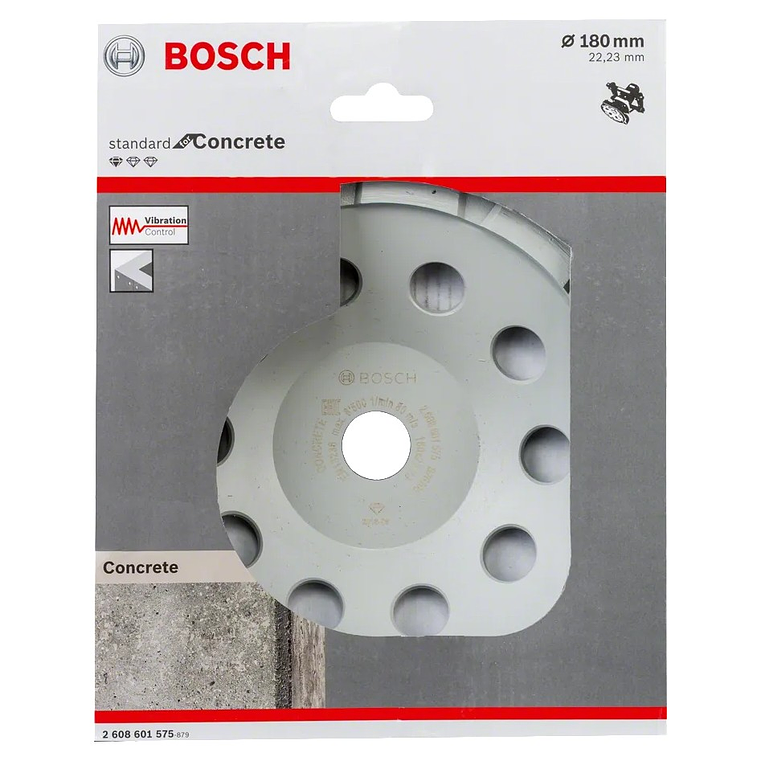 Mó 180mm de lixar de diamante Standard for Concrete BOSCH  2