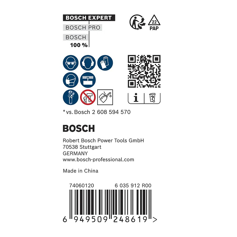 Conjunto de serras craneanas universais EXPERT Sheet Metal PC Plus BOSCH  4