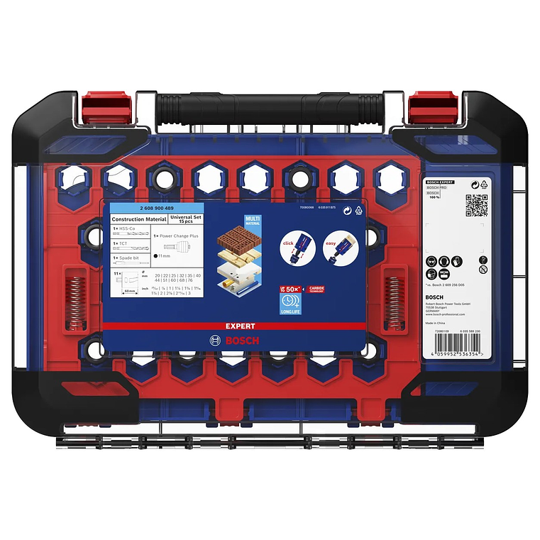 Conjunto de serras craneanas universais EXPERT Construction Material PC Plus BOSCH  3