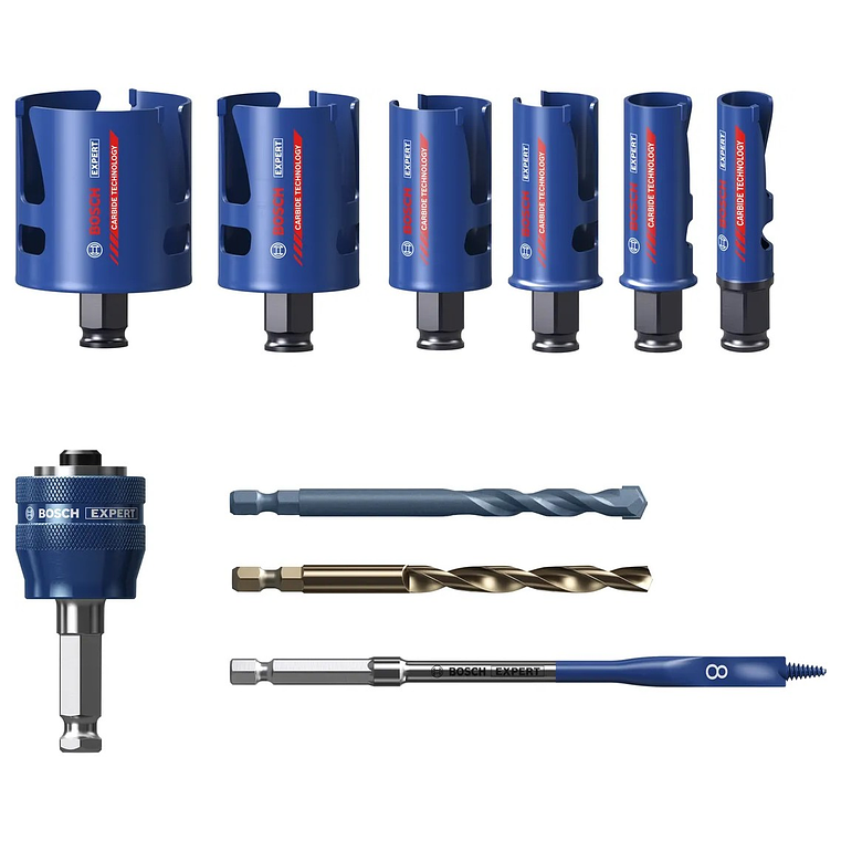 Conjunto de serras craneanas universais EXPERT Construction Material PC Plus BOSCH 3