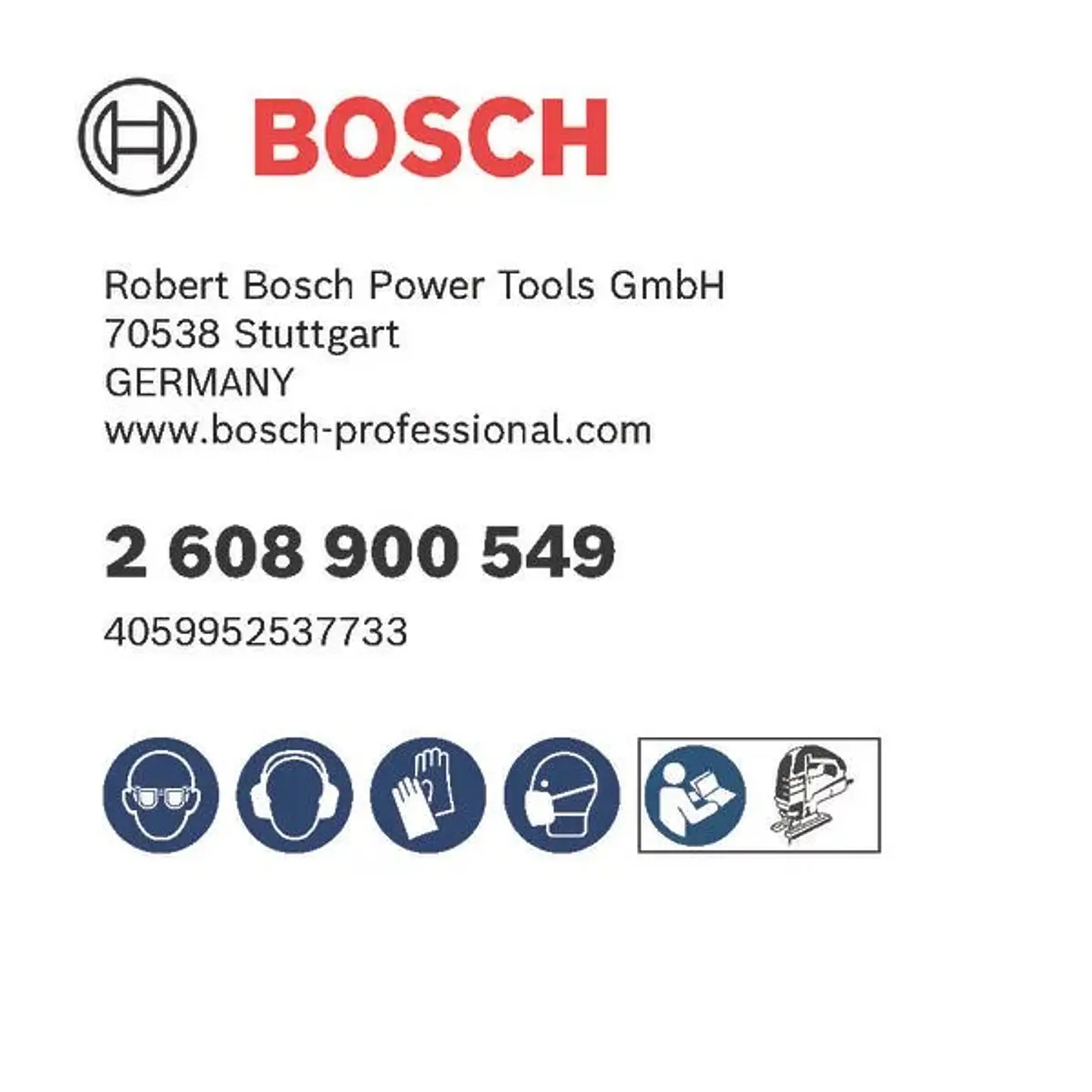 Conjunto de lâminas de serra vertical EXPERT Hardwood 2-side clean BOSCH  5