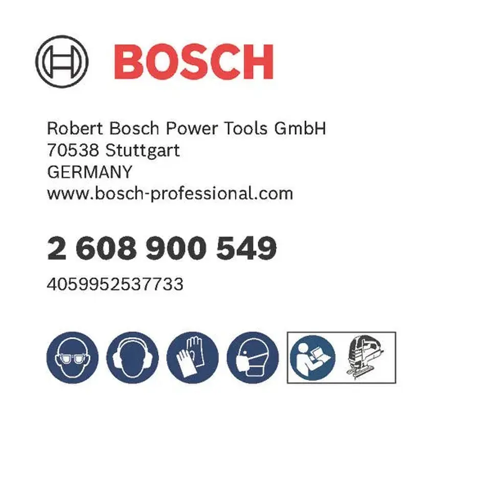 Conjunto de lâminas de serra vertical EXPERT Hardwood 2-side clean BOSCH  5