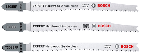 Conjunto de lâminas de serra vertical EXPERT Hardwood 2-side clean BOSCH 