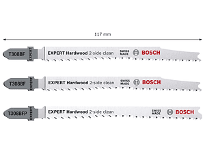 Conjunto de lâminas de serra vertical EXPERT Hardwood 2-side clean BOSCH 