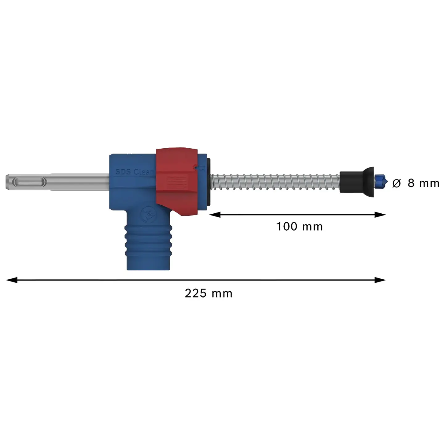 Conjunto de broca para martelo EXPERT SDS Clean plus-8X BOSCH 2