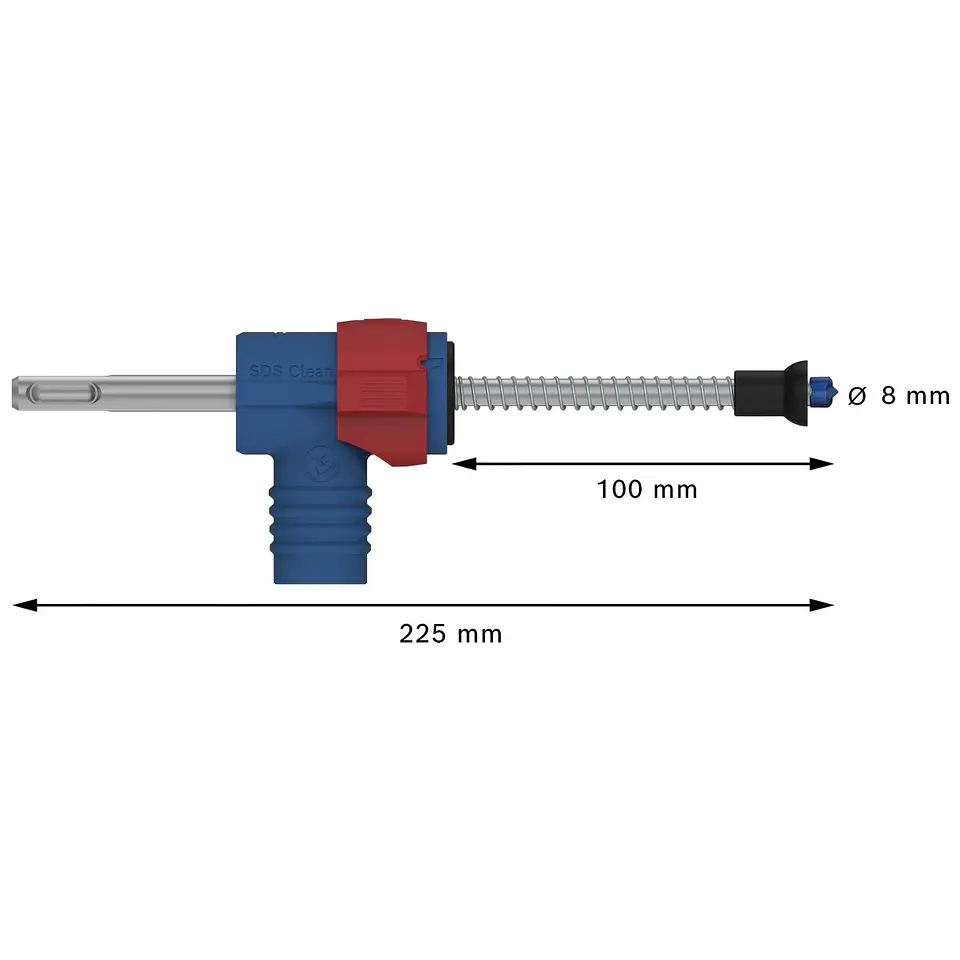 Conjunto de broca para martelo EXPERT SDS Clean plus-8X BOSCH 2