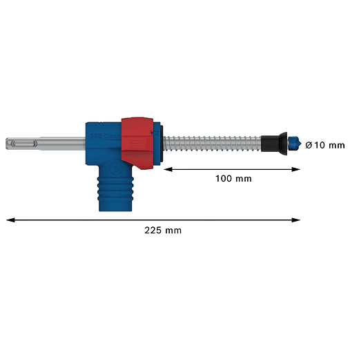 Conjunto de broca para martelo EXPERT SDS Clean plus-8X BOSCH 2