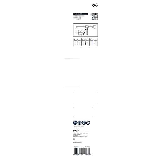 Conjunto de broca para martelo EXPERT SDS Clean plus-8X BOSCH  2