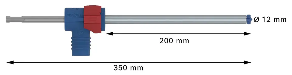 Conjunto de broca para martelo EXPERT SDS Clean plus-8X BOSCH 2