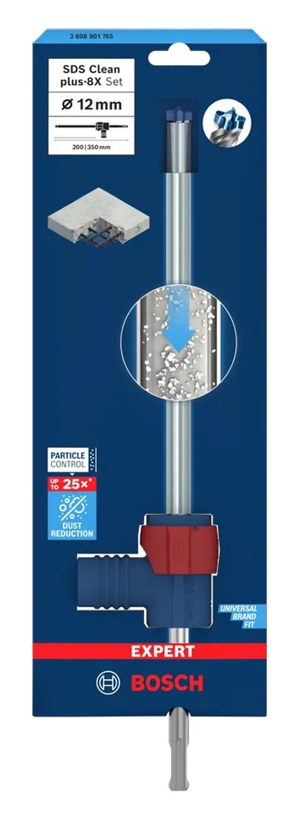 Conjunto de broca para martelo EXPERT SDS Clean plus-8X BOSCH 4