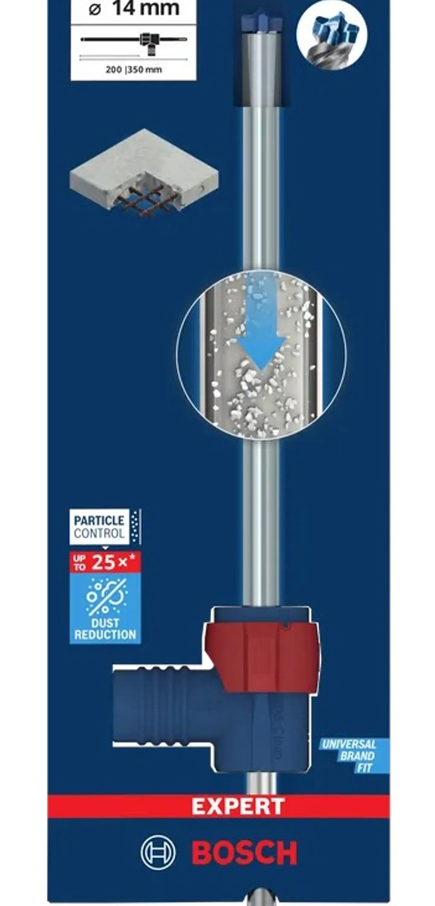Conjunto de broca para martelo EXPERT SDS Clean plus-8X BOSCH 3