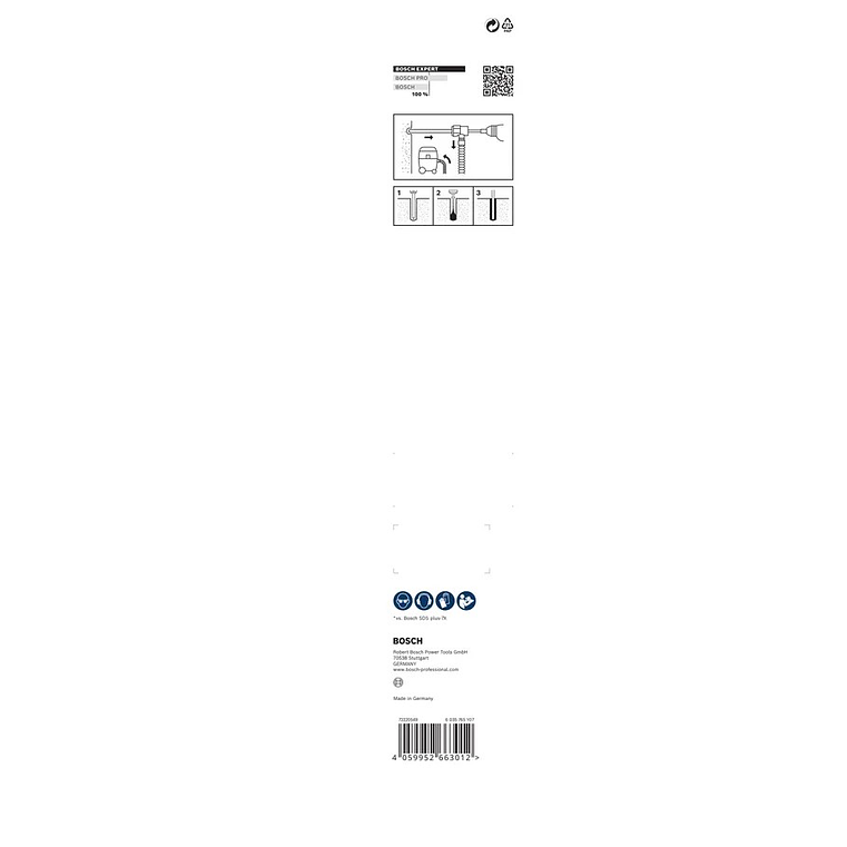 Conjunto de broca para martelo EXPERT SDS Clean plus-8X BOSCH 2