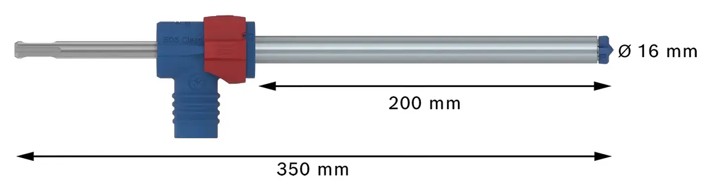 Conjunto de broca para martelo EXPERT SDS Clean plus-8X BOSCH 3
