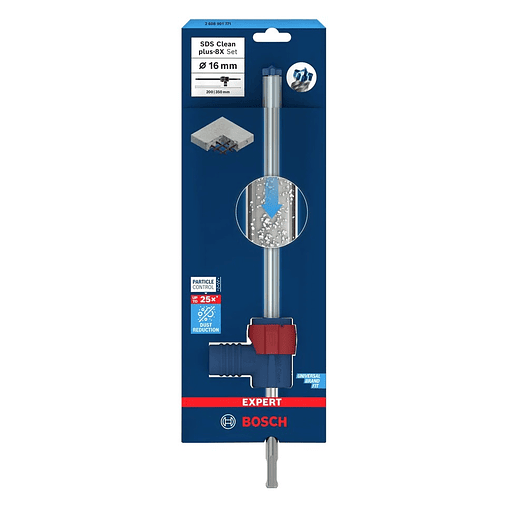 Conjunto de broca para martelo EXPERT SDS Clean plus-8X BOSCH 4