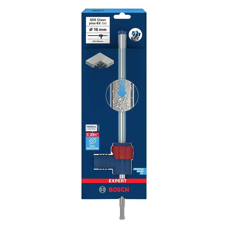 Conjunto de broca para martelo EXPERT SDS Clean plus-8X BOSCH 4