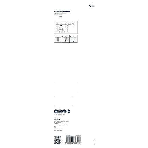 Conjunto de brocas para martelo EXPERT SDS Clean max-8X BOSCH  2