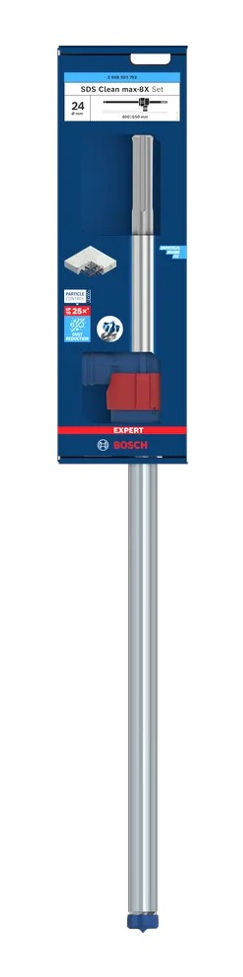 Conjunto de brocas para martelo EXPERT SDS Clean max-8X BOSCH