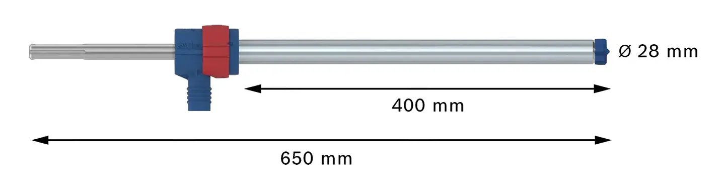 Conjunto de brocas para martelo EXPERT SDS Clean max-8X BOSCH 2