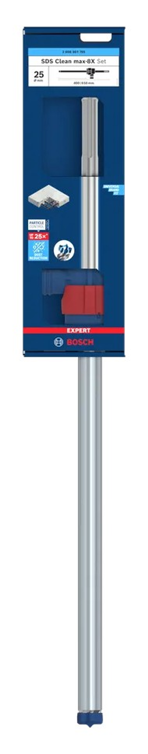 Conjunto de brocas para martelo EXPERT SDS Clean max-8X BOSCH