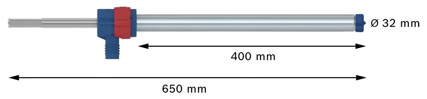 Conjunto de brocas para martelo EXPERT SDS Clean max-8X BOSCH 3