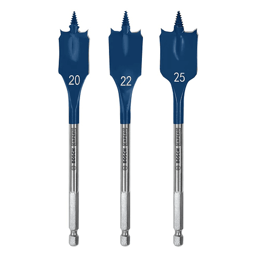 Conjunto de brocas planas EXPERT Self Cut Speed BOSCH  1