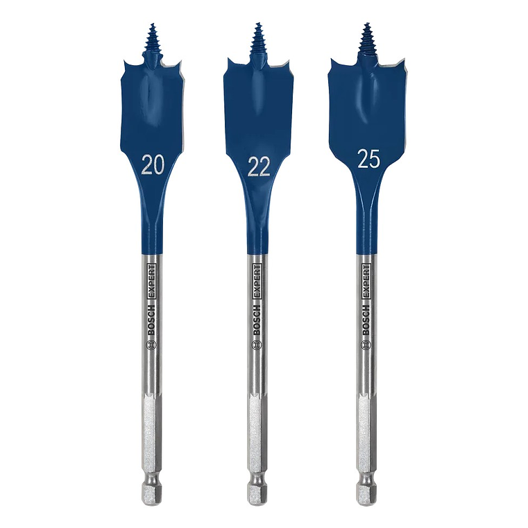 Conjunto de brocas planas EXPERT Self Cut Speed BOSCH  1