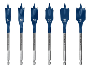 Conjunto de brocas planas EXPERT Self Cut Speed BOSCH