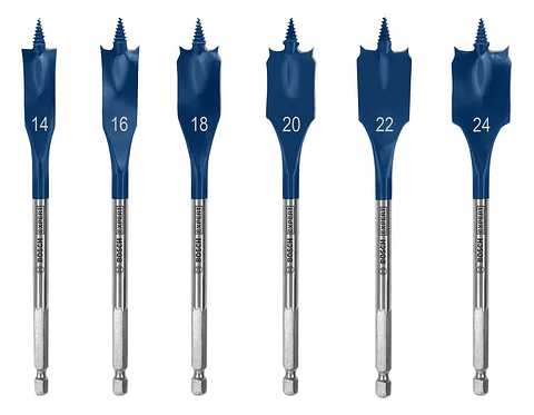 Conjunto de brocas planas EXPERT Self Cut Speed BOSCH