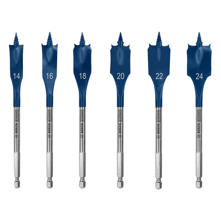 Conjunto de brocas planas EXPERT Self Cut Speed BOSCH 1