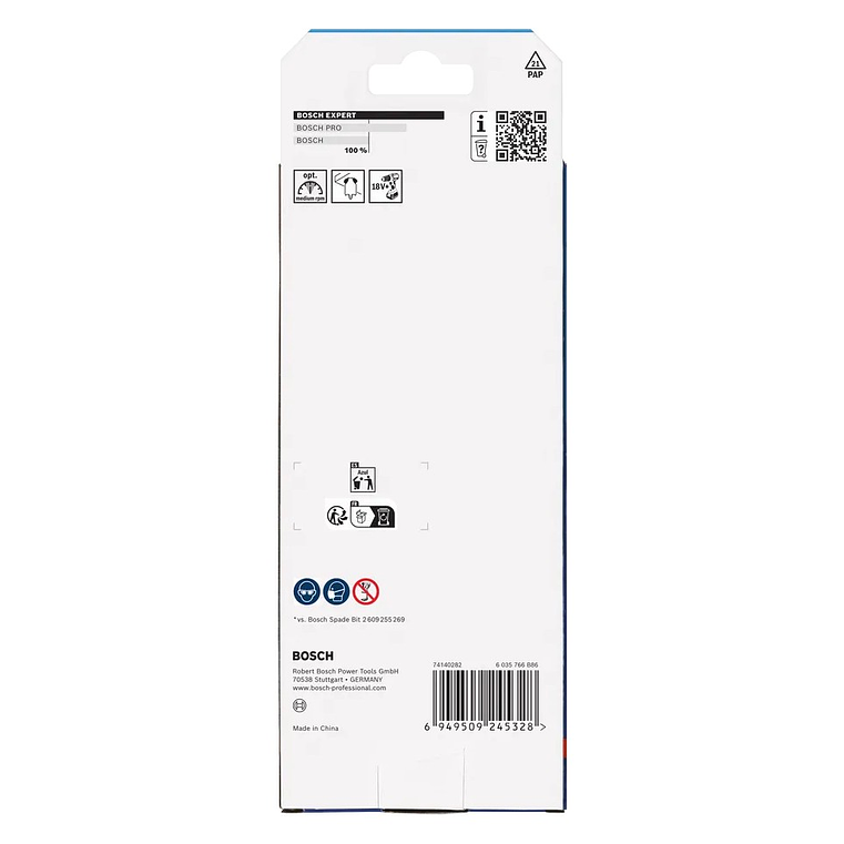 Conjunto de brocas planas EXPERT Self Cut Speed BOSCH 4