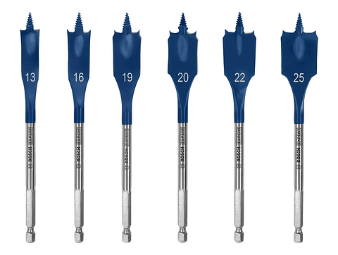 Conjunto de brocas planas EXPERT Self Cut Speed BOSCH