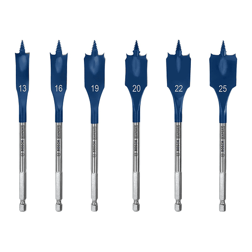 Conjunto de brocas planas EXPERT Self Cut Speed BOSCH 1