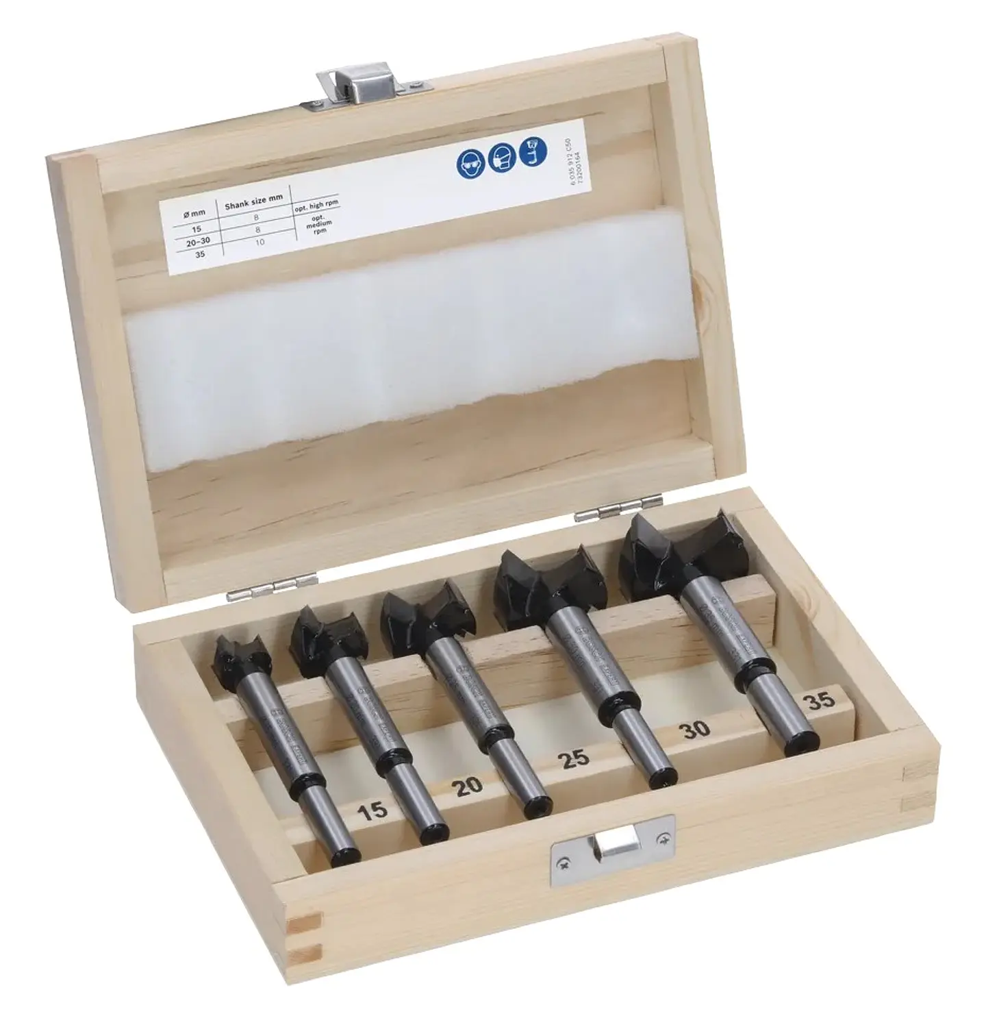 Conjunto de brocas de corte de dobradiças EXPERT Laminated Wood BOSCH  4
