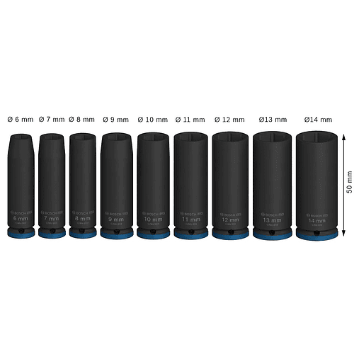 PRO Impact Socket Set BOSCH 2