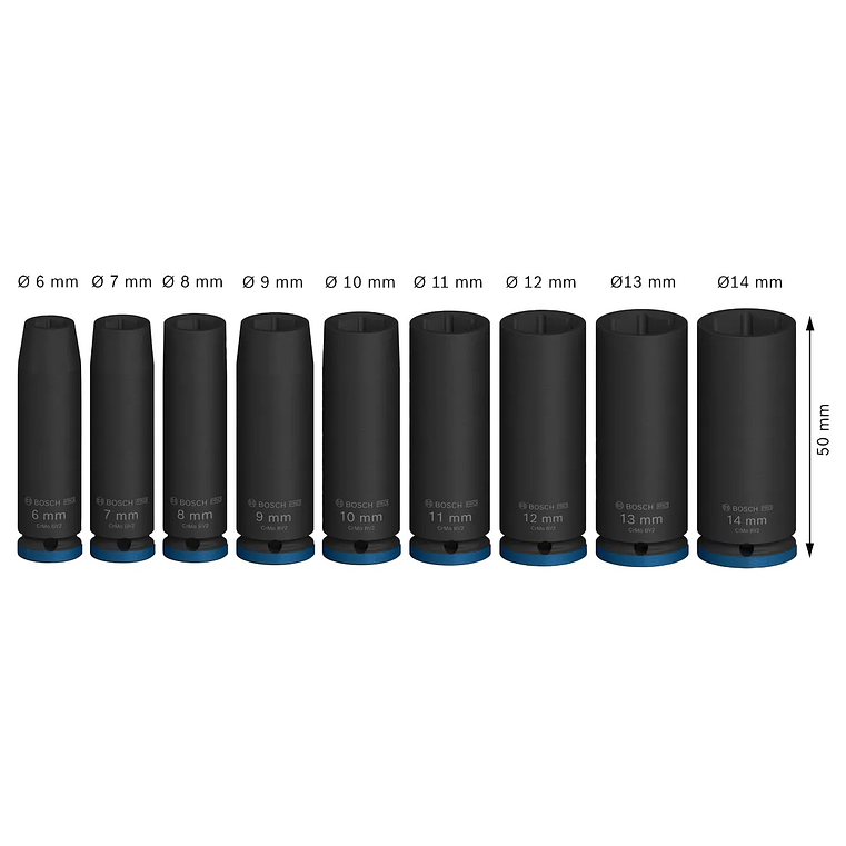 PRO Impact Socket Set BOSCH 2