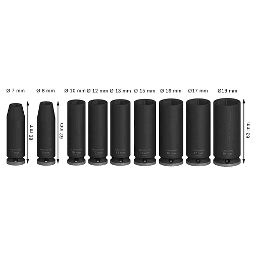 PRO Impact Socket Set BOSCH 3