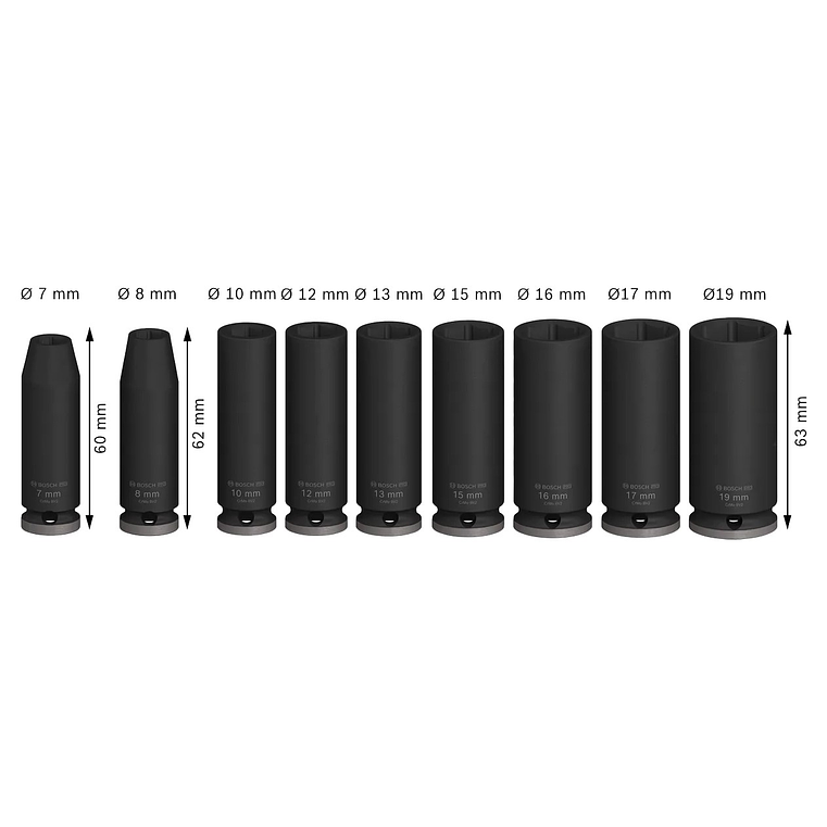 PRO Impact Socket Set BOSCH 3