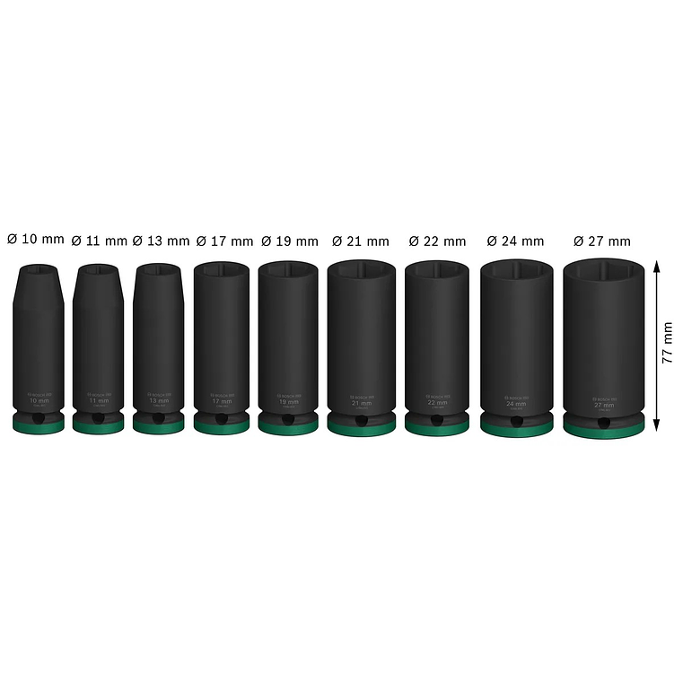 PRO Impact Socket Set BOSCH 3