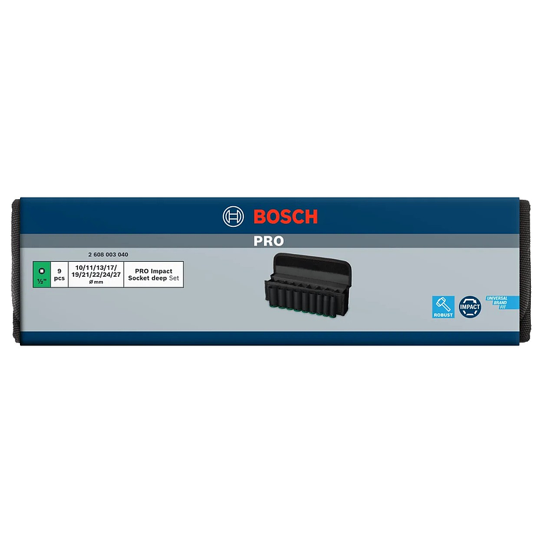 PRO Impact Socket Set BOSCH 5