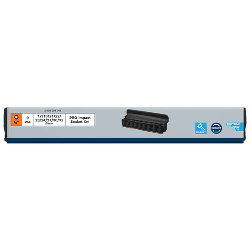PRO Impact Socket Set BOSCH 5