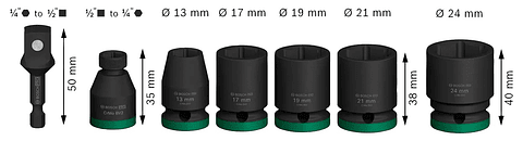PRO Impact Socket Set BOSCH 