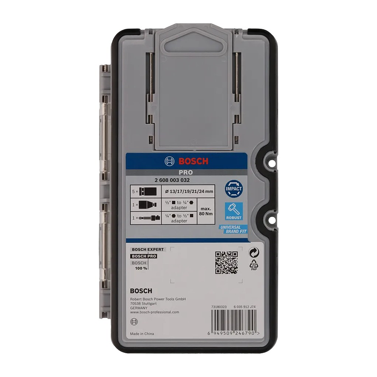 PRO Impact Socket Set BOSCH  4